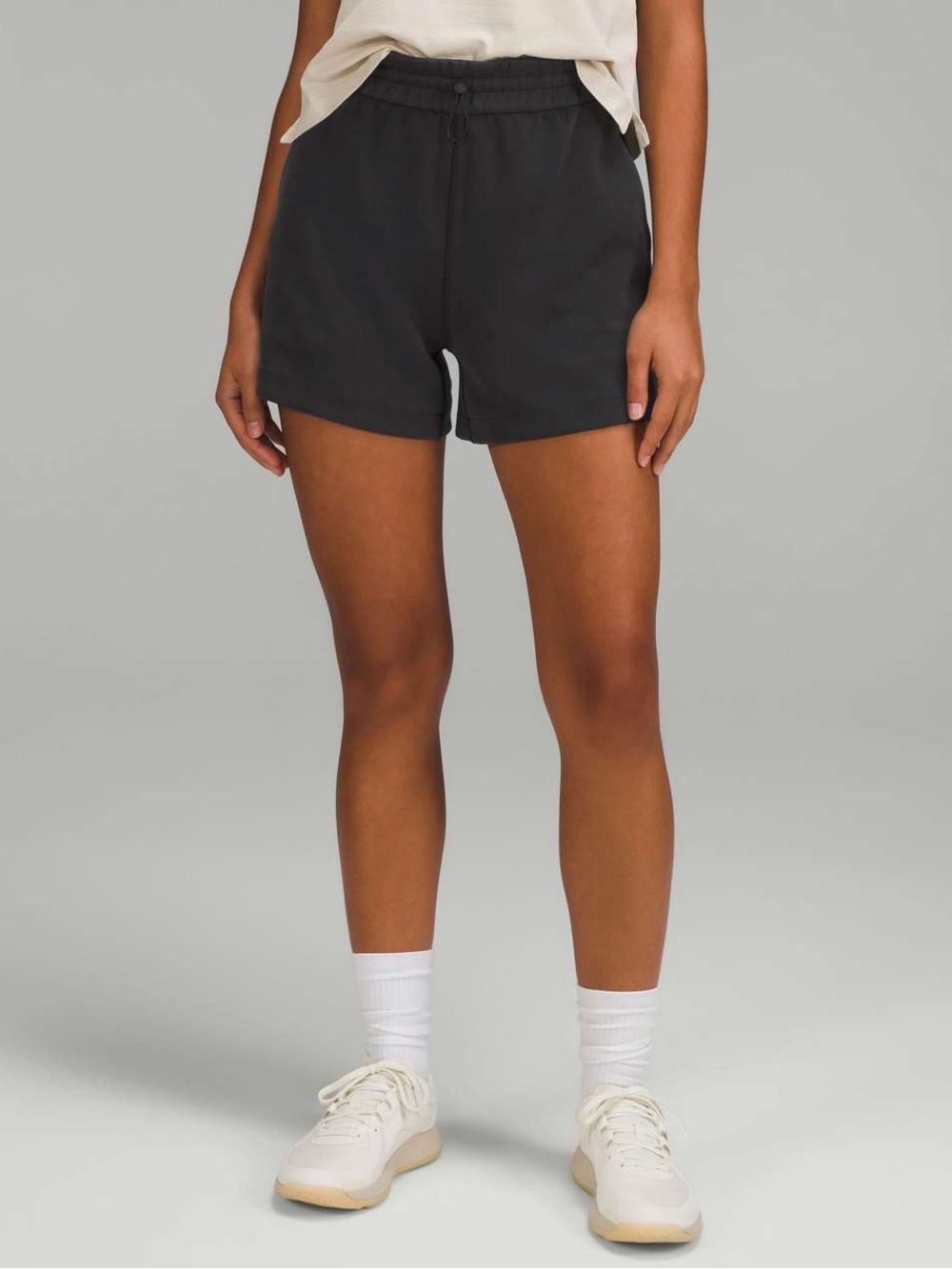 Lululemon Softstreme High-Rise Shorts in Black